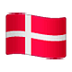 🇩🇰 Emoji Bandera: Dinamarca en WhatsApp 2.18.379.