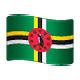 Emoji 🇩🇲 Bandiera: Dominica su WhatsApp 2.18.379.