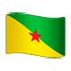 Émoji 🇬🇫 Drapeau : Guyane Française sur WhatsApp 2.18.379.