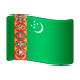 🇹🇲 Emoji Bandeira: Turcomenistão na WhatsApp 2.18.379.