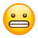 😬 Emoji Grimassen schneidendes Gesicht WhatsApp 2.18.379.