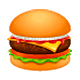 Émoji 🍔 Hamburger sur WhatsApp 2.18.379.