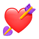 Emoji 💘 Cuore Con Freccia su WhatsApp 2.18.379.