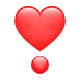 ❣️ Emoji Exclamación De Corazón en WhatsApp 2.18.379.