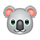 🐨 Emoji Koala en WhatsApp 2.18.379.