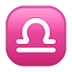 Emoji ♎ Segno Zodiacale Della Bilancia su WhatsApp 2.18.379.