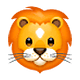 Émoji 🦁 Tête De Lion sur WhatsApp 2.18.379.