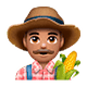 👨🏽‍🌾 Emoji Agricultor: Tono De Piel Medio en WhatsApp 2.18.379.