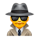 Emoji 🕵️‍♂️ Investigatore su WhatsApp 2.18.379.