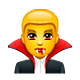 Émoji 🧛‍♂️ Vampire Homme sur WhatsApp 2.18.379.