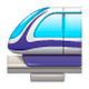 Émoji 🚝 Monorail sur WhatsApp 2.18.379.