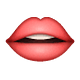 Emoji 👄 Bocca su WhatsApp 2.18.379.