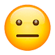 😐 Emoji neutrales Gesicht WhatsApp 2.18.379.