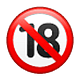 🔞 Emoji Prohibido Para Menos De 18 Años en WhatsApp 2.18.379.