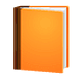 📙 Emoji orangefarbenes Buch WhatsApp 2.18.379.
