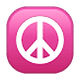 ☮️ Emoji Símbolo Da Paz na WhatsApp 2.18.379.