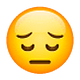 😔 Emoji Cara Desanimada en WhatsApp 2.18.379.