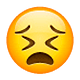 😣 Emoji Cara Desesperada en WhatsApp 2.18.379.