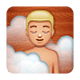 🧖🏼 Emoji Persona En Una Sauna: Tono De Piel Claro Medio en WhatsApp 2.18.379.