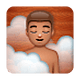 🧖🏽 Emoji Persona En Una Sauna: Tono De Piel Medio en WhatsApp 2.18.379.