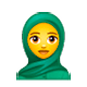 🧕 Emoji Mujer Con Hiyab en WhatsApp 2.18.379.