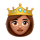👸🏽 Emoji Princesa: Tono De Piel Medio en WhatsApp 2.18.379.