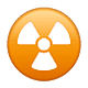 Émoji ☢️ Radioactif sur WhatsApp 2.18.379.