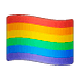Emoji 🏳️‍🌈 Bandiera Arcobaleno su WhatsApp 2.18.379.