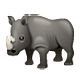 🦏 Emoji Rinoceronte na WhatsApp 2.18.379.