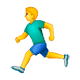 Emoji 🏃 Persona Che Corre su WhatsApp 2.18.379.