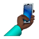 🤳🏿 Emoji Selfie: dunkle Hautfarbe WhatsApp 2.18.379.