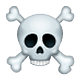☠️ Emoji Totenkopf mit gekreuzten Knochen WhatsApp 2.18.379.