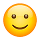 🙂 Emoji Cara Sonriendo Ligeramente en WhatsApp 2.18.379.