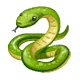 Émoji 🐍 Serpent sur WhatsApp 2.18.379.
