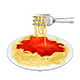 Émoji 🍝 Spaghetti sur WhatsApp 2.18.379.
