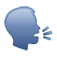 Emoji 🗣️ Persona Che Parla su WhatsApp 2.18.379.
