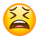 Emoji 😫 Faccina Stanca su WhatsApp 2.18.379.