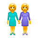 👭 Emoji Duas Mulheres De Mãos Dadas na WhatsApp 2.18.379.