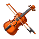 Emoji 🎻 Violino su WhatsApp 2.18.379.