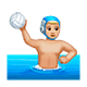 🤽🏼 Emoji Persona Jugando Al Waterpolo: Tono De Piel Claro Medio en WhatsApp 2.18.379.