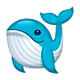 Émoji 🐋 Baleine sur WhatsApp 2.18.379.