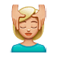Emoji 💆🏼‍♀️ Donna Che Riceve Un Massaggio: Carnagione Abbastanza Chiara su WhatsApp 2.18.379.
