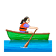 Emoji 🚣🏻‍♀️ Donna In Barca A Remi: Carnagione Chiara su WhatsApp 2.18.379.