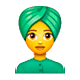 👳‍♀️ Emoji Mujer Con Turbante en WhatsApp 2.18.379.