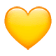 💛 Emoji Corazón Amarillo en WhatsApp 2.18.379.