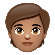 🧑🏽 Emoji Erwachsener: mittlere Hautfarbe WhatsApp 2.19.244.