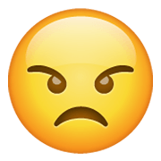 Emoji 😠 Faccina Arrabbiata su WhatsApp 2.19.244.