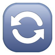 Emoji 🔄 Pulsante Con Frecce Che Ruotano In Senso Antiorario su WhatsApp 2.19.244.