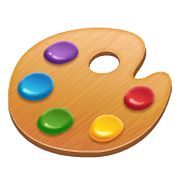 Emoji 🎨 Tavolozza Dei Colori su WhatsApp 2.19.244.
