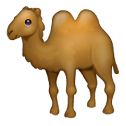 🐫 Emoji Camelo Com Duas Corcovas na WhatsApp 2.19.244.